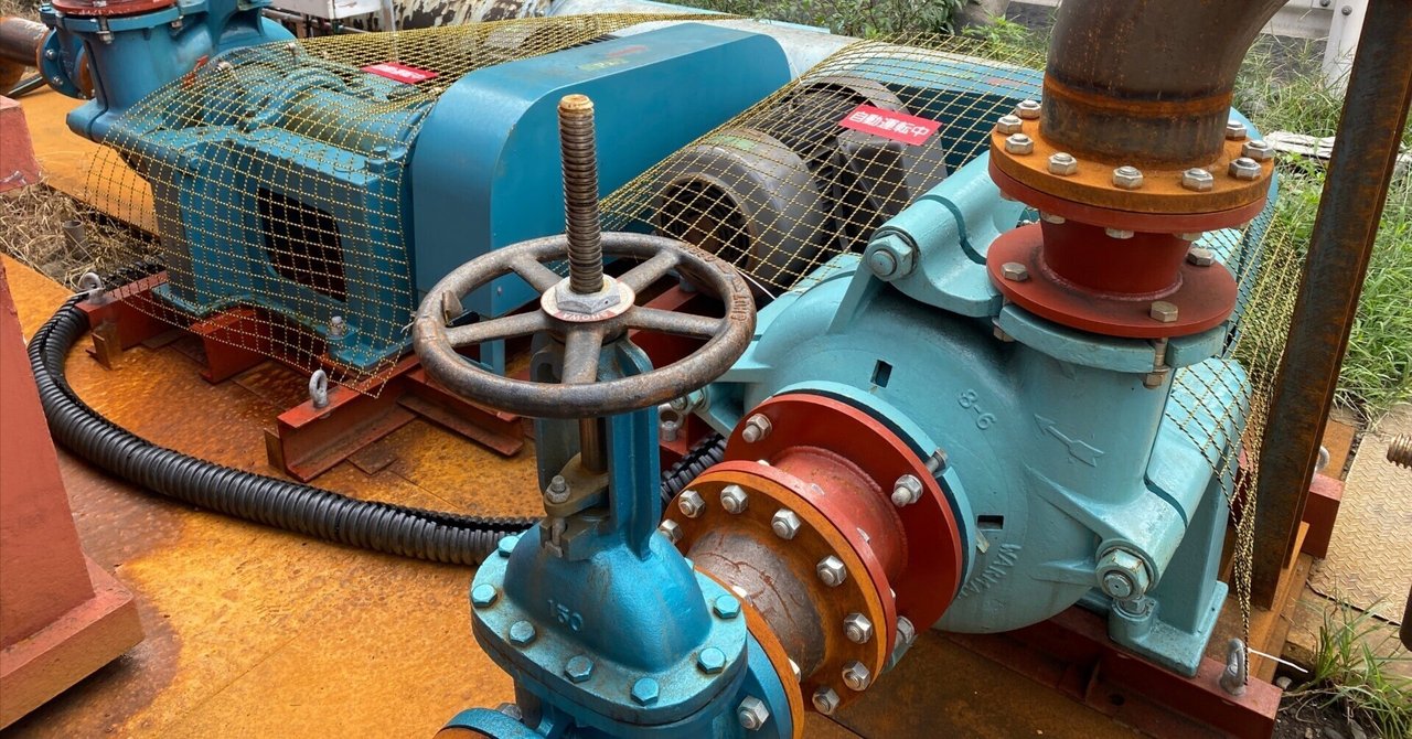 高揚程・大水量 陸上用”ワーマンポンプ”のレンタル